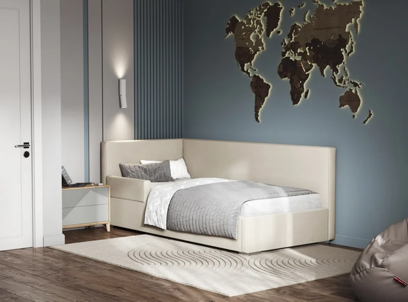 Кровать детская "Barbara" с бортиком — изображение 1